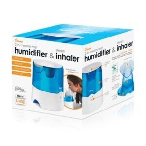 Crane Blue and White 2-in-1 Humidifier & Inhaler